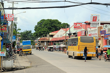 Image showing Tanjay city Philipines