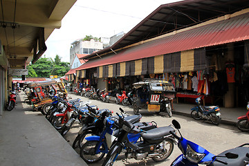 Image showing Market place in Tanjay city in the Philipines