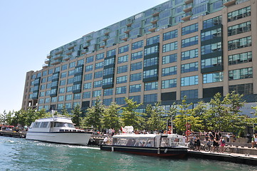 Image showing Harborfront in Toronto