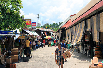 Image showing Market place in Tanjay city in the Philipines