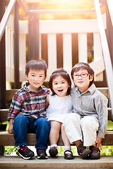 Image showing Asian kids