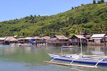 Image showing Fishing vilages in the Philipines