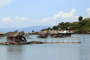 Image showing Fishing vilages in the Philipines