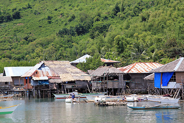 Image showing Fishing vilages in the Philipines