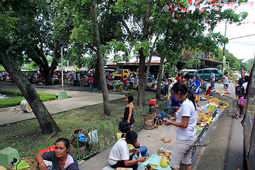 Image showing Market place in Tanjay city 