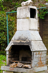 Image showing Concrete BBQ