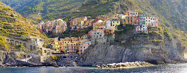 Image showing Manarola panorama