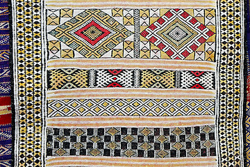 Image showing Moroccan carpet