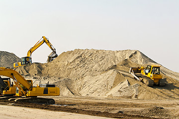 Image showing Road construction