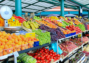 Image showing Vegetables and fruits