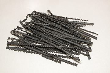 Image showing Black pasta bunch