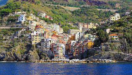 Image showing Riomaggiore town