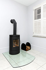 Image showing Wood stove