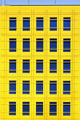 Image showing Yellow facade