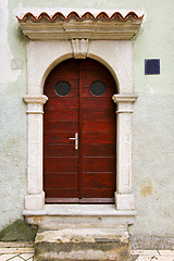 Image showing Arch door