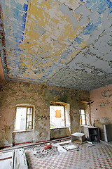 Image showing Derelict interior