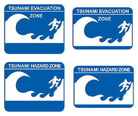 Image showing Tsunami