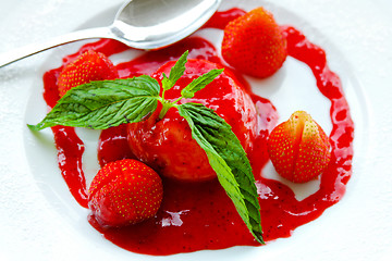 Image showing Panna cotta