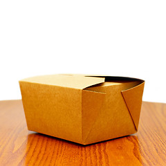 Image showing Closed carton container