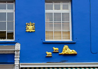 Image showing Golden facade ornaments