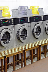 Image showing Laundry machines 