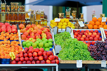 Image showing Market stand