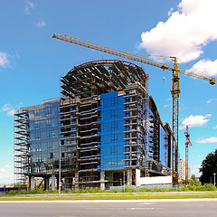 Image showing Construction building