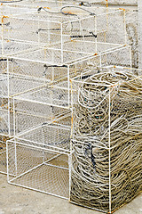 Image showing Fish traps