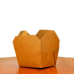 Image showing Open carton container
