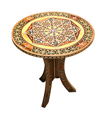 Image showing Oval table