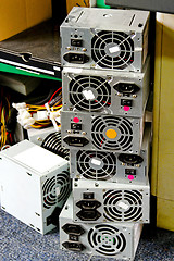 Image showing Power units tower