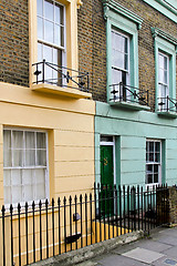 Image showing English houses