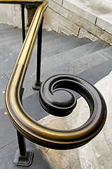Image showing Hand rail spiral