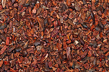 Image showing Cocoa nibs raw