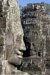 Image showing Angkor temple ruins