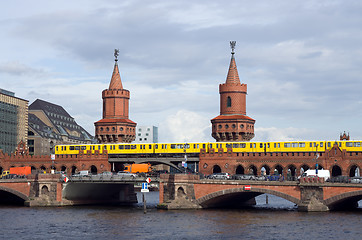 Image showing berlin oberbaumbruecke