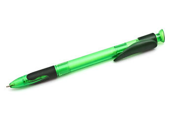 Image showing Green Point Pen