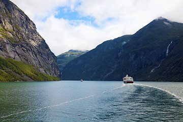 Image showing View of Geiranger