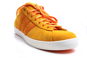 Image showing Orange shoe