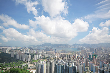 Image showing Hong Kong downtown 