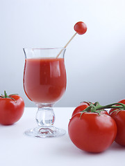 Image showing Tomato juice IX