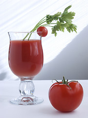 Image showing Tomato juice XI