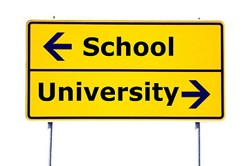 Image showing school and university education