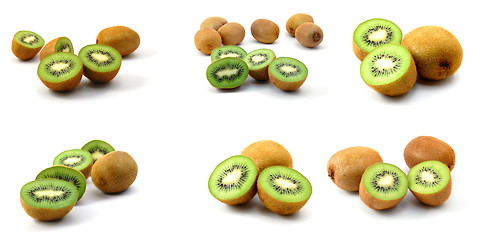 Image showing kiwi fruit collection