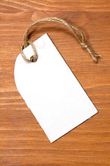 Image showing blank price tag