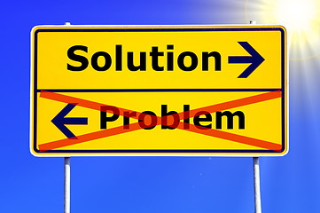 Image showing problem and solution