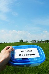 Image showing official geocache