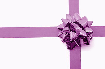 Image showing Christmas Gift with ribbon