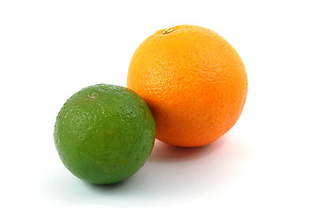 Image showing lemon orange and citron fruit