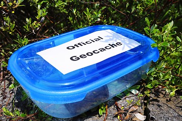 Image showing geocache